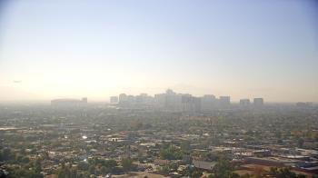 Weather camera view of Phoenix Children`s Hospital.