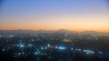 Weather camera view of Phoenix Children`s Hospital.