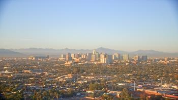Weather camera view of Phoenix Children`s Hospital.