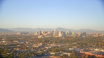 Weather camera view of Phoenix Children`s Hospital.