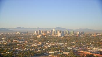 Weather camera view of Phoenix Children`s Hospital.