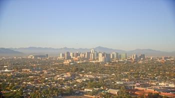 Weather camera view of Phoenix Children`s Hospital.