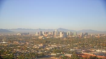 Weather camera view of Phoenix Children`s Hospital.