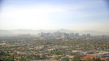 Weather camera view of Phoenix Children`s Hospital.