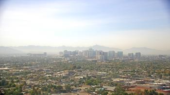 Weather camera view of Phoenix Children`s Hospital.