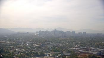 Weather camera view of Phoenix Children`s Hospital.
