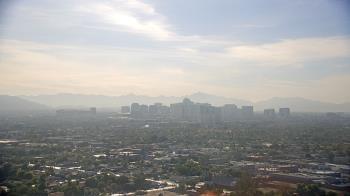Weather camera view of Phoenix Children`s Hospital.