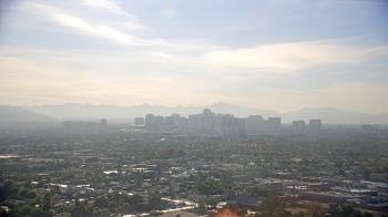 Weather camera view of Phoenix Children`s Hospital.