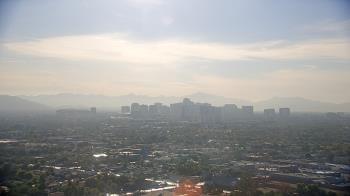 Weather camera view of Phoenix Children`s Hospital.