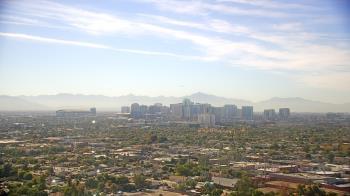 Weather camera view of Phoenix Children`s Hospital.