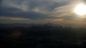 Weather camera view of Phoenix Children`s Hospital.