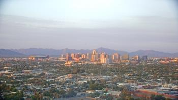Weather camera view of Phoenix Children`s Hospital.
