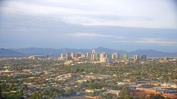 Weather camera view of Phoenix Children`s Hospital.