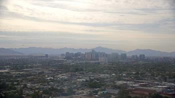 Weather camera view of Phoenix Children`s Hospital.