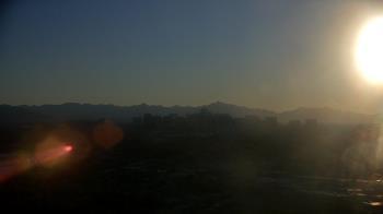 Weather camera view of Phoenix Children`s Hospital.