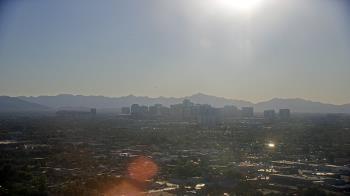 Weather camera view of Phoenix Children`s Hospital.