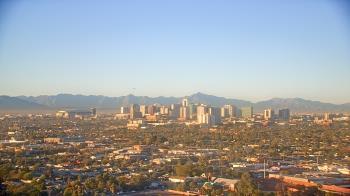 Weather camera view of Phoenix Children`s Hospital.