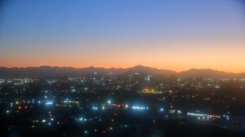 Weather camera view of Phoenix Children`s Hospital.