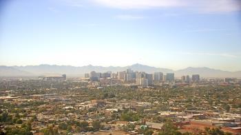 Weather camera view of Phoenix Children`s Hospital.