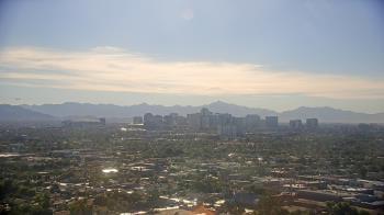 Weather camera view of Phoenix Children`s Hospital.
