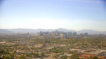 Weather camera view of Phoenix Children`s Hospital.