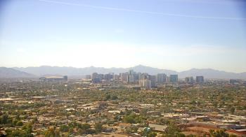 Weather camera view of Phoenix Children`s Hospital.
