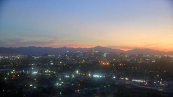 Weather camera view of Phoenix Children`s Hospital.