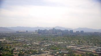 Weather camera view of Phoenix Children`s Hospital.