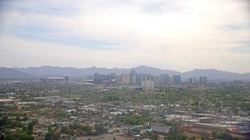 Weather camera view of Phoenix Children`s Hospital.