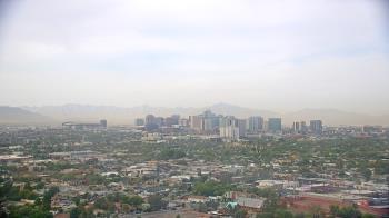 Weather camera view of Phoenix Children`s Hospital.