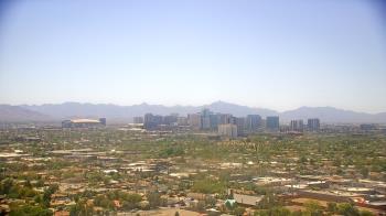 Weather camera view of Phoenix Children`s Hospital.