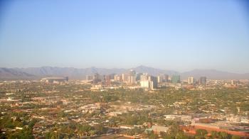 Weather camera view of Phoenix Children`s Hospital.
