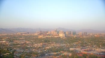 Weather camera view of Phoenix Children`s Hospital.