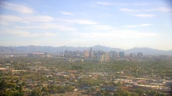 Weather camera view of Phoenix Children`s Hospital.