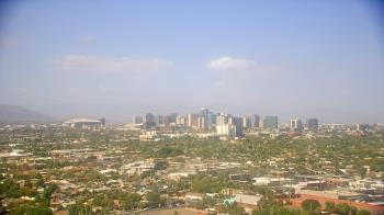 Weather camera view of Phoenix Children`s Hospital.