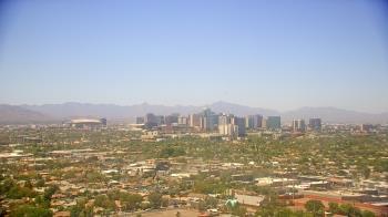 Weather camera view of Phoenix Children`s Hospital.