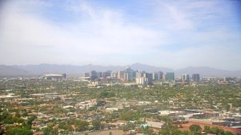 Weather camera view of Phoenix Children`s Hospital.