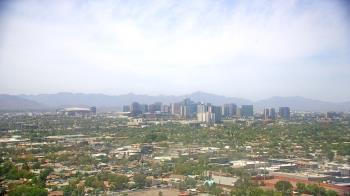 Weather camera view of Phoenix Children`s Hospital.