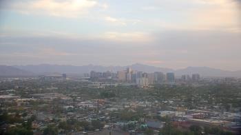 Weather camera view of Phoenix Children`s Hospital.