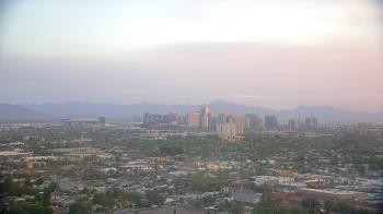 Weather camera view of Phoenix Children`s Hospital.