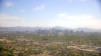 Weather camera view of Phoenix Children`s Hospital.
