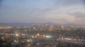Weather camera view of Phoenix Children`s Hospital.