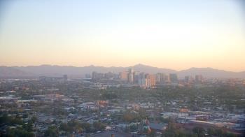 Weather camera view of Phoenix Children`s Hospital.