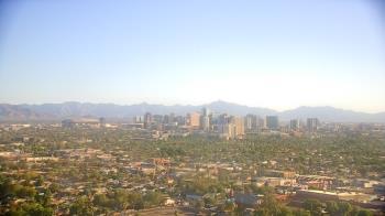 Weather camera view of Phoenix Children`s Hospital.