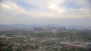 Weather camera view of Phoenix Children`s Hospital.