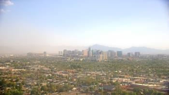 Weather camera view of Phoenix Children`s Hospital.