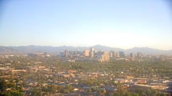 Weather camera view of Phoenix Children`s Hospital.