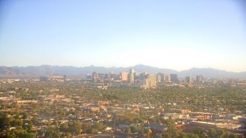 Weather camera view of Phoenix Children`s Hospital.