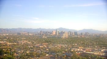 Weather camera view of Phoenix Children`s Hospital.