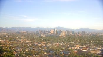 Weather camera view of Phoenix Children`s Hospital.